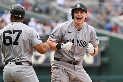 MLB》締造隊史睽違116年壯舉！ 萊斯關鍵三壘安助洋基收4連勝
