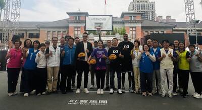 籃球》新竹城市盃3對3封路登場 56隊於百年古蹟前決戰
