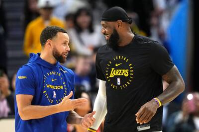 NBA》詹柯無緣聯手！得知詹姆斯轉戰七六人 柯瑞反應曝光