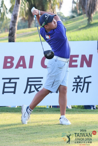 高球》台灣青少年公開賽首輪 福井誠之介、施友翔飆7鳥領先