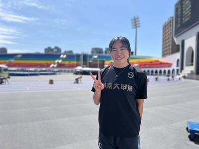 田徑》16歲旅日小將陳羿岑壓軸第4棒 率隊飆1600公尺接力高中歷年第四佳績