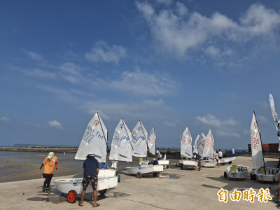 亞洲帆船協會冠名國際帆船賽開幕 7國近200人齊聚澎湖