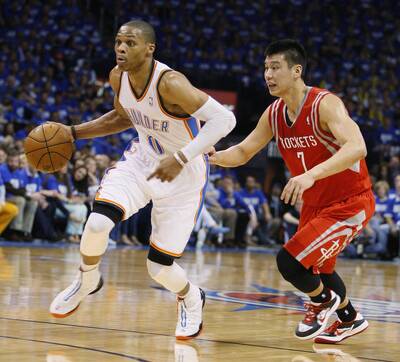NBA》難忘魏斯布魯克對他砍25分大三元 林書豪：還以爲自己守得不錯