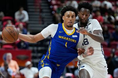 NBA》勇士菜鳥稱柯瑞再拿一冠就是GOAT！倫德伯格喊話要助隊攻頂