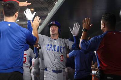 MLB》強打柏格曼轟炸三響砲外加2保送！小熊寫下罕見壯舉