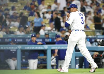 MLB》ERA破11、仍要豪賭道奇22億終結者狄亞茲? 教頭說分明 MLB》ERA破11、仍要豪賭道奇22億終結者狄亞茲? 教頭說分明
