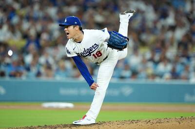 MLB》山本由伸追平生涯最狂紀錄！勝投差點又被狄亞茲搞砸有話要說