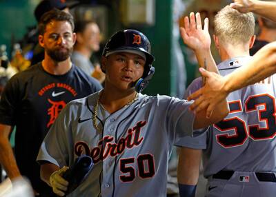 MLB》五度上壘！李灝宇猛打賞、2保送 締造台灣史上第一人紀錄