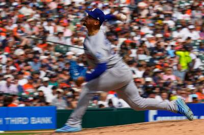 MLB》道奇史上最狂火球男！24歲右投再飆出生涯極速 締造隊史霸業