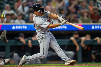MLB》李灝宇敲170公里怪力長打、台灣新紀錄M2！老虎連2天被打爆