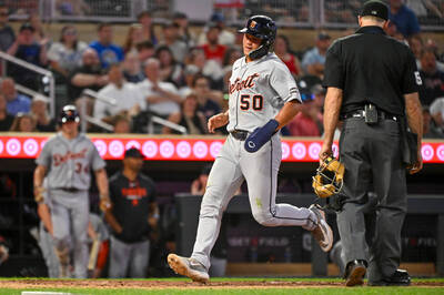 MLB》比特犬飛奔！李灝宇敲安後神速衝本壘 老虎官方發文盛讚