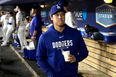 MLB》大谷翔平將連缺3場創來道奇頭一遭 羅伯斯：不是平常的他...