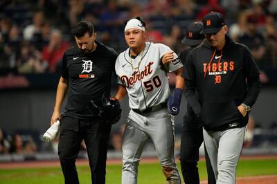MLB》逼近亞洲紀錄！李灝宇敲安帶打點 卻意外傷退