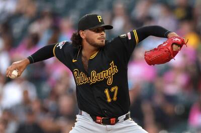 MLB》海盜火球大物瓊斯6.2局無安打挑戰破功 克魯茲怪力彈退白襪奪4連勝