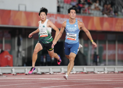 亞運前線》楊俊瀚、陳玟溥100M晉級準決賽 泰國短跑天才飆鬼神速度 亞運前線》楊俊瀚、陳玟溥100M晉級準決賽 泰國短跑天才飆鬼神速度