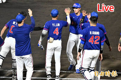 亞運棒球Live》開賽就對日本隊破蛋！ 台灣隊 1：0 日本