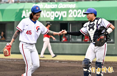 亞運棒球》一夫當關！林昱珉8局10K宰制中國 台灣隊勇奪銅牌