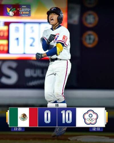 U15世界盃》不可思議！台灣隊扣倒墨西哥奪重要1勝 明強碰日本隊爭冠軍戰門票