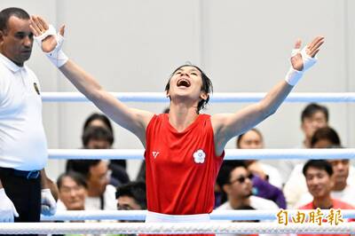 亞運前線》林郁婷5：0痛宰中國好手 連兩屆奪金台灣拳擊第一人