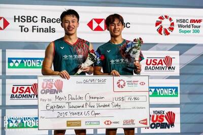 P:2:北極賽》賴柏佑／蔡富丞首闖超級500決賽 今晚兩組台灣人馬爭冠