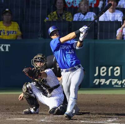 CS決勝輪》季後賽開轟寫史上首見一紀錄！橫濱25歲新秀笑：幸好有風