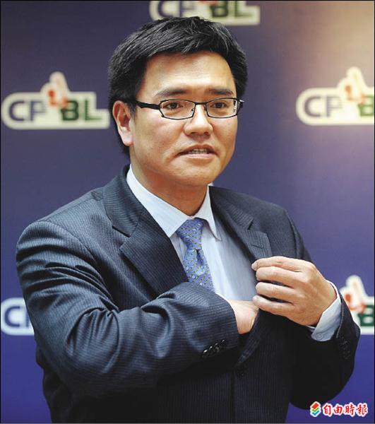 中職新任秘書長梁功斌。(資料照,記者林正堃攝) 中職新任秘書長梁功斌。(資料照,記者林正堃攝)