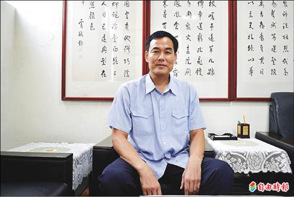 現職海巡署淡水海巡隊長的廖德成，年輕時曾經是柔道國手，還參加過１９８４年的洛杉磯奧運，代表中華隊參賽，曾闖進８強賽，面對現今國內柔道選手訓練環境，呼籲政府重視科學化訓練，並期勉國內新秀多多出國比賽，累積積分並提升實力。（記者吳柏軒攝）