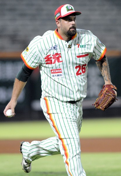 統一7-ELEVEn獅隊今宣布和牛棚洋投邦勝(Boof Bonser)解約。(資料照,記者陳志曲攝) 統一7-ELEVEn獅隊今宣布和牛棚洋投邦勝(Boof Bonser)解約。(資料照,記者陳志曲攝)