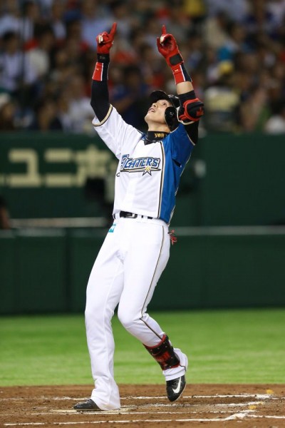 陽岱鋼最近打擊火燙,今天3打數2支安打,助球隊以7比2取勝。(圖擷自北海道火腿鬥士臉書) 陽岱鋼最近打擊火燙,今天3打數2支安打,助球隊以7比2取勝。(圖擷自北海道火腿鬥士臉書)