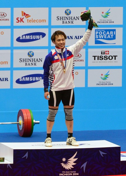仁川亞運女子舉重63公斤級項目,台灣選手林子琦抓舉116公斤破亞運紀錄、挺舉145公斤破世界紀錄,總合261公斤,破總合世界紀錄。(記者王藝菘攝) 仁川亞運女子舉重63公斤級項目,台灣選手林子琦抓舉116公斤破亞運紀錄、挺舉145公斤破世界紀錄,總合261公斤,破總合世界紀錄。(記者王藝菘攝)