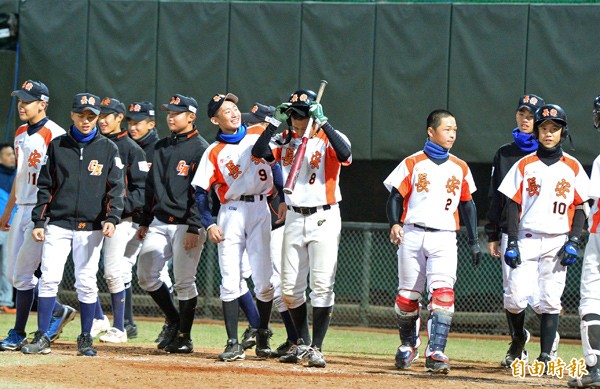 台北國際城市青少棒錦標賽,長安國中以7:0提前扣倒日本宮崎隊。(記者王藝菘攝) 台北國際城市青少棒錦標賽,長安國中以7:0提前扣倒日本宮崎隊。(記者王藝菘攝)