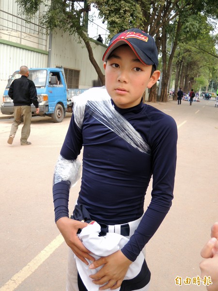 IBA福島王牌投手陣野大輝連兩天完投。(記者郭羿婕攝) IBA福島王牌投手陣野大輝連兩天完投。(記者郭羿婕攝)