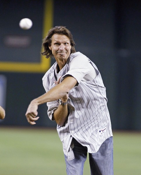 「巨怪」強森(Randy Johnson)。(資料照,法新社) 「巨怪」強森(Randy Johnson)。(資料照,法新社)