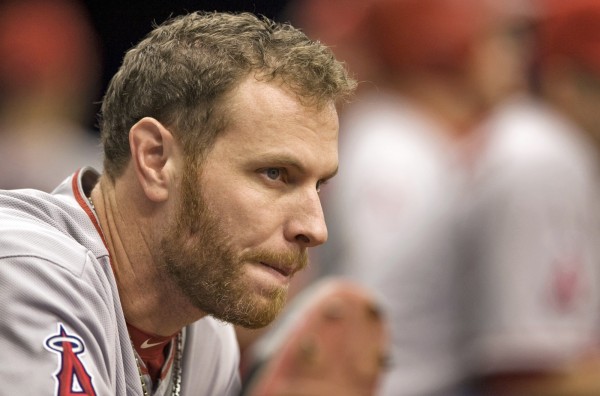 天使隊今天證實,明星外野手漢米爾頓(Josh Hamilton)因為紀律方面的問題,被大聯盟約談。(美聯社) 天使隊今天證實,明星外野手漢米爾頓(Josh Hamilton)因為紀律方面的問題,被大聯盟約談。(美聯社)