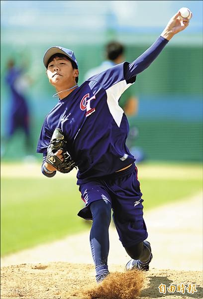 世大運棒球台灣隊賽程明天登場,首戰墨西哥將派出呂彥青先發。(特派記者林正堃攝) 世大運棒球台灣隊賽程明天登場,首戰墨西哥將派出呂彥青先發。(特派記者林正堃攝)