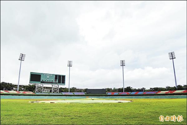 台中洲際棒球場（記者徐正揚攝）