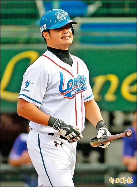 林智勝的目標是挑戰30-30。(記者林正堃攝) 林智勝的目標是挑戰30-30。(記者林正堃攝)