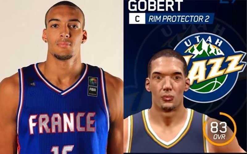 Live16中的爵士隊戈貝爾（Rudy Gobert）
