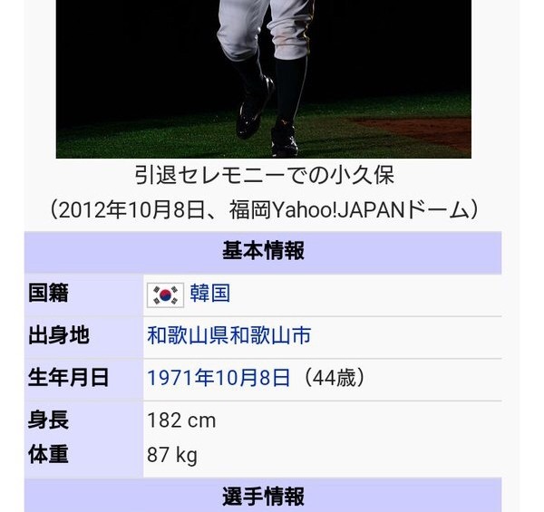 12強 輸球崩潰日球迷把小久保裕紀國籍改為韓國 自由體育