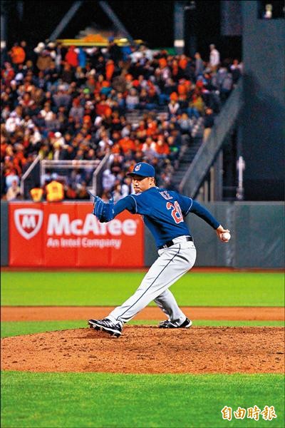 李振昌是西武隊史第6位台灣選手，明將正式入團。（資料照，記者趙新天攝）