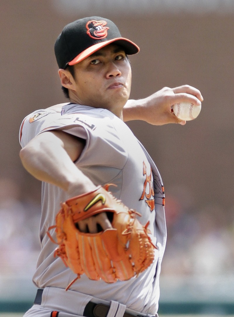 金鶯媒體爆料陳偉殷開價5年1億美元。（美聯社）