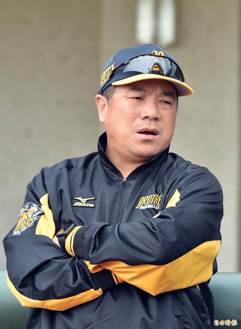 中信兄弟總教練吳復連。（記者張忠義攝）