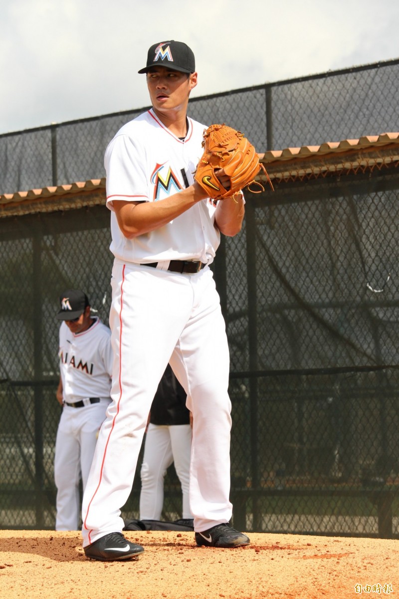 MLB》陳偉殷第3度牛棚  測試所有變化球種（影音）