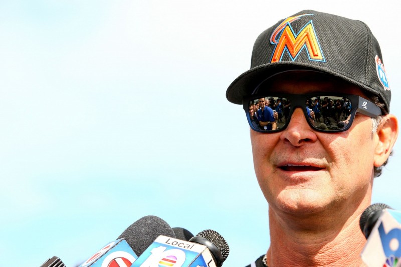 馬林魚總教練馬丁利。（法新社）