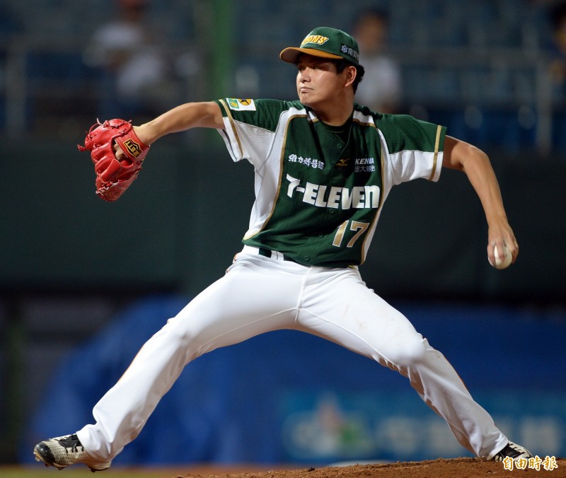 林子崴。（記者林正堃攝）