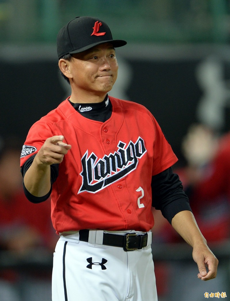 桃猿總教練洪一中。（資料照，記者林正堃攝）