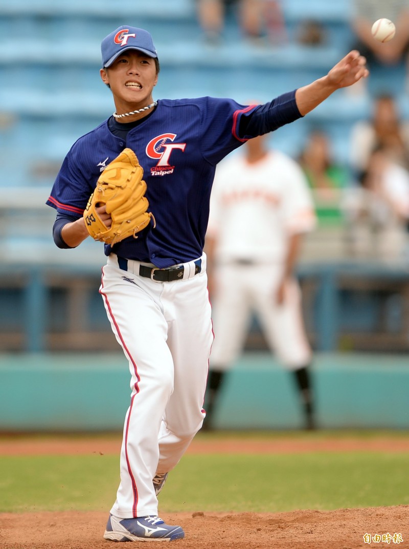 呂彥青先發4局失1分。（記者林正堃攝）