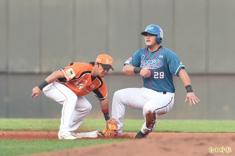陳俊秀本季高達18盜。（資料照）