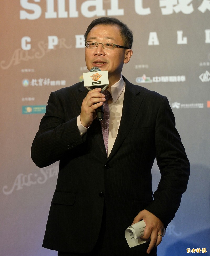 中職會長吳志揚。（資料照，記者林正堃攝）