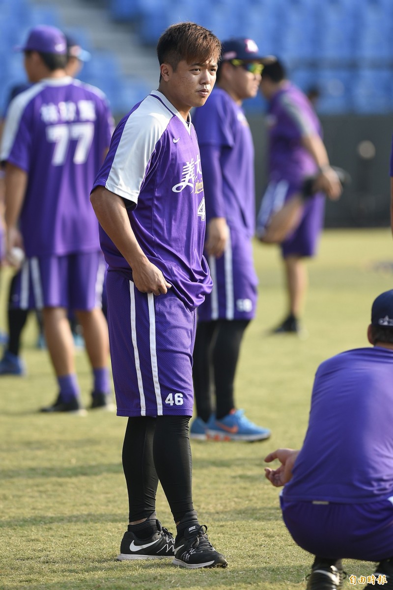 陳明軒。（記者陳志曲攝）